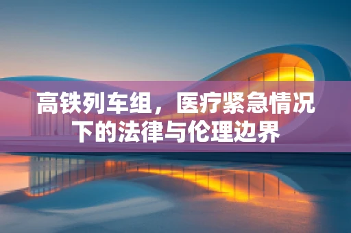 高铁列车组，医疗紧急情况下的法律与伦理边界