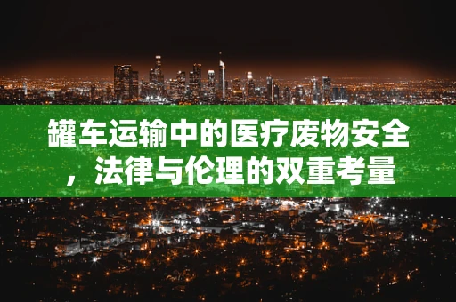 罐车运输中的医疗废物安全，法律与伦理的双重考量