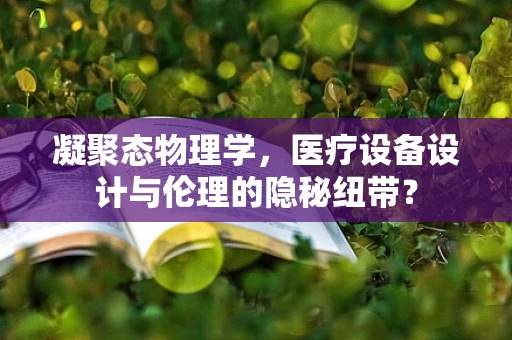 凝聚态物理学，医疗设备设计与伦理的隐秘纽带？