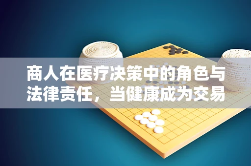 商人在医疗决策中的角色与法律责任，当健康成为交易的一部分