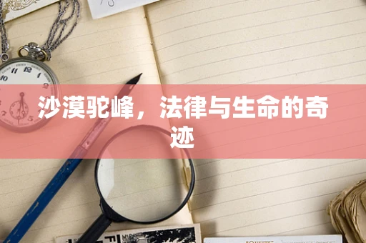 沙漠驼峰，法律与生命的奇迹