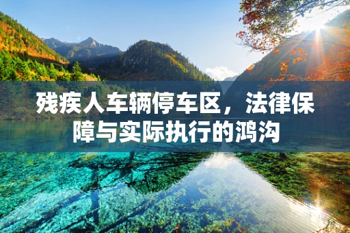 残疾人车辆停车区，法律保障与实际执行的鸿沟