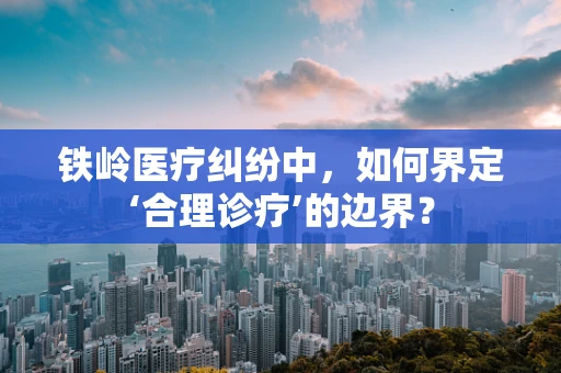 铁岭医疗纠纷中，如何界定‘合理诊疗’的边界？