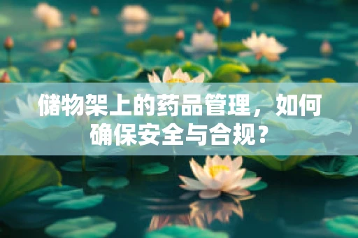 储物架上的药品管理，如何确保安全与合规？