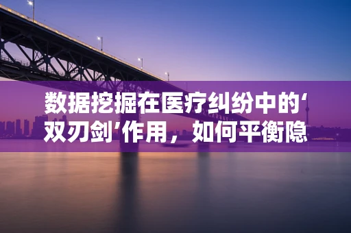 数据挖掘在医疗纠纷中的‘双刃剑’作用，如何平衡隐私与价值？