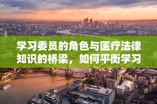学习委员的角色与医疗法律知识的桥梁，如何平衡学习与法律风险？