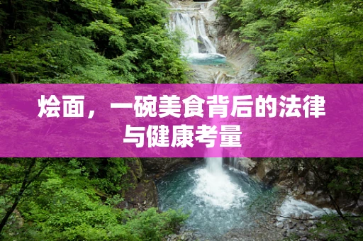 烩面，一碗美食背后的法律与健康考量