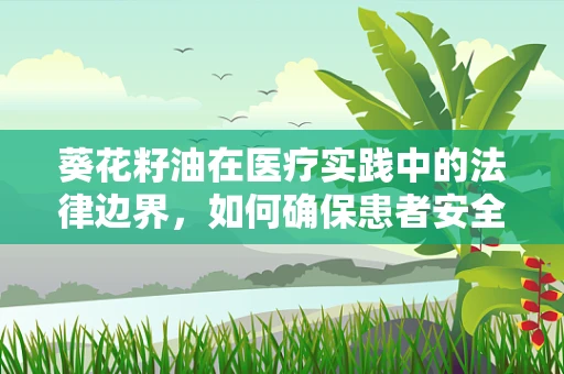 葵花籽油在医疗实践中的法律边界，如何确保患者安全？