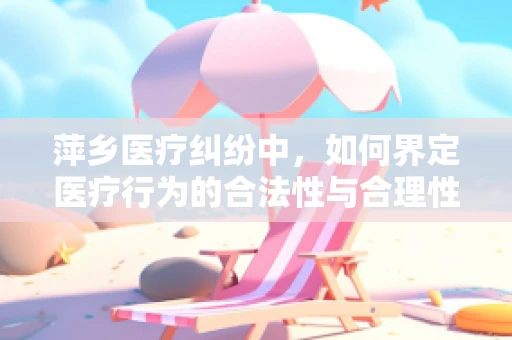 萍乡医疗纠纷中，如何界定医疗行为的合法性与合理性？