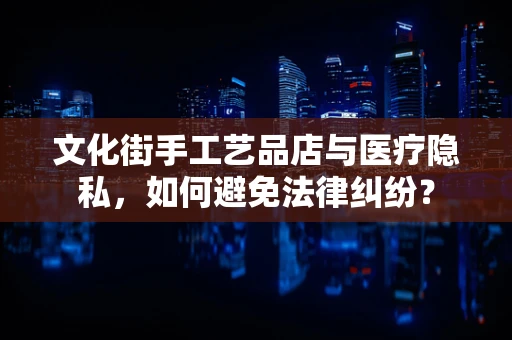 文化街手工艺品店与医疗隐私，如何避免法律纠纷？