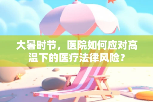 大暑时节，医院如何应对高温下的医疗法律风险？