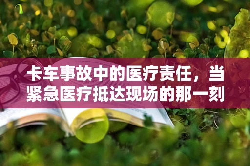 卡车事故中的医疗责任，当紧急医疗抵达现场的那一刻