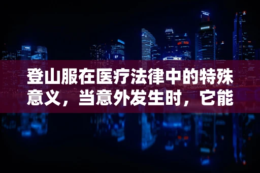 登山服在医疗法律中的特殊意义，当意外发生时，它能否成为免责的盾牌？