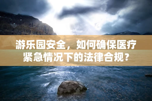 游乐园安全，如何确保医疗紧急情况下的法律合规？