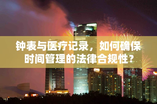 钟表与医疗记录，如何确保时间管理的法律合规性？