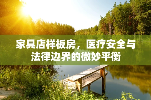 家具店样板房，医疗安全与法律边界的微妙平衡