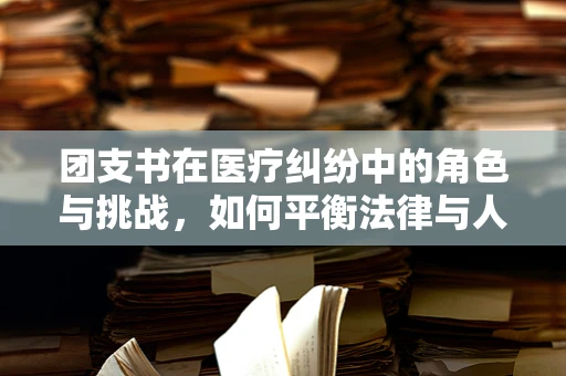 团支书在医疗纠纷中的角色与挑战，如何平衡法律与人文关怀？