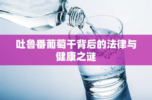 吐鲁番葡萄干背后的法律与健康之谜