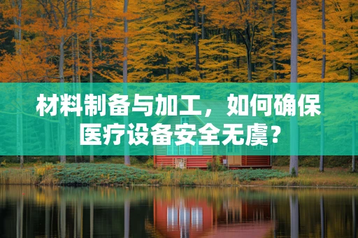 材料制备与加工，如何确保医疗设备安全无虞？