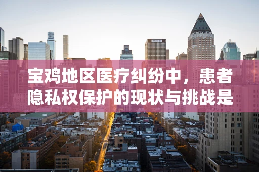 宝鸡地区医疗纠纷中，患者隐私权保护的现状与挑战是什么？