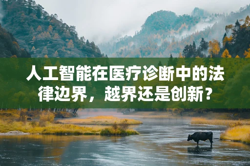 人工智能在医疗诊断中的法律边界，越界还是创新？
