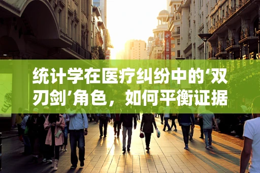 统计学在医疗纠纷中的‘双刃剑’角色，如何平衡证据与偏见？