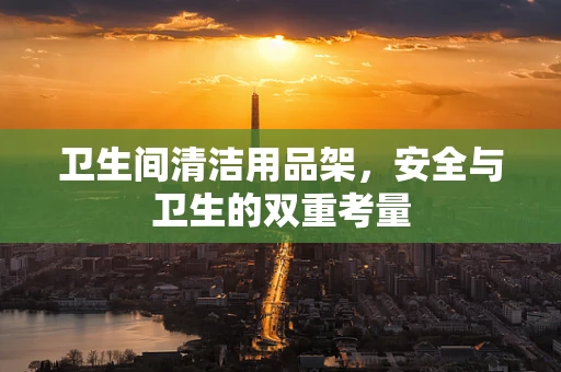 卫生间清洁用品架，安全与卫生的双重考量