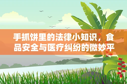 手抓饼里的法律小知识，食品安全与医疗纠纷的微妙平衡