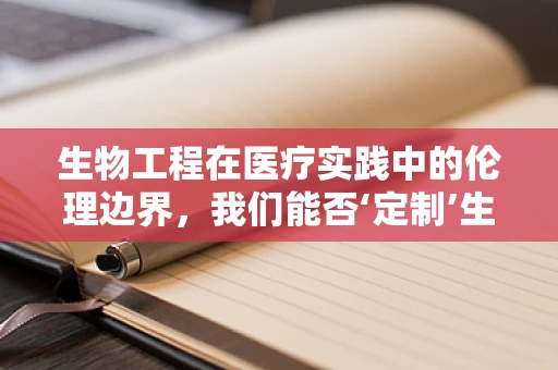 生物工程在医疗实践中的伦理边界，我们能否‘定制’生命？