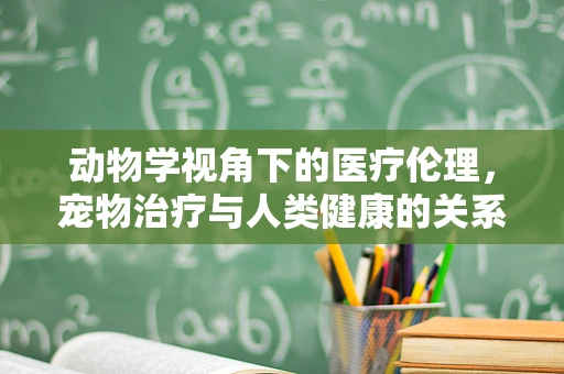 动物学视角下的医疗伦理，宠物治疗与人类健康的关系