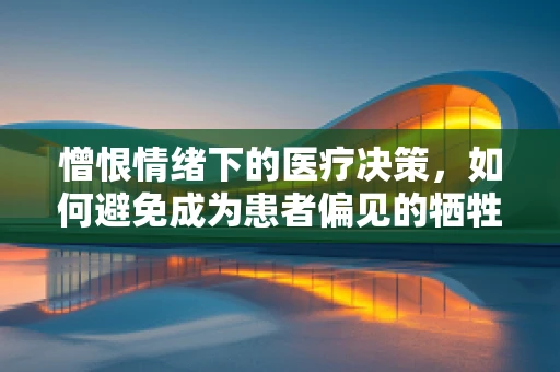 憎恨情绪下的医疗决策，如何避免成为患者偏见的牺牲品？