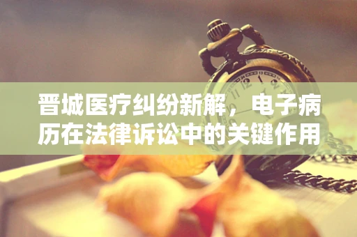 晋城医疗纠纷新解，电子病历在法律诉讼中的关键作用