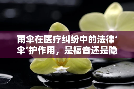 雨伞在医疗纠纷中的法律‘伞’护作用，是福音还是隐患？