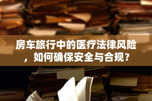 房车旅行中的医疗法律风险，如何确保安全与合规？