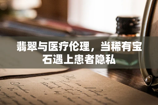 翡翠与医疗伦理，当稀有宝石遇上患者隐私