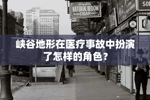 峡谷地形在医疗事故中扮演了怎样的角色？