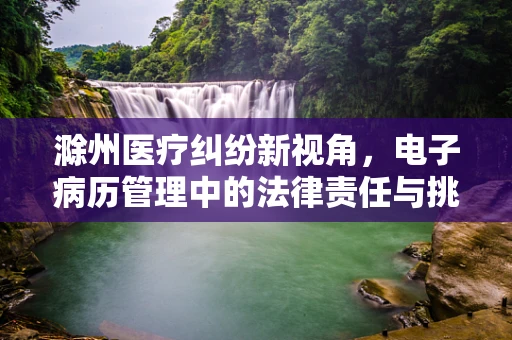 滁州医疗纠纷新视角，电子病历管理中的法律责任与挑战