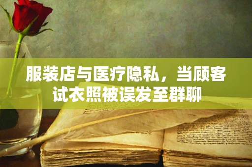 服装店与医疗隐私，当顾客试衣照被误发至群聊