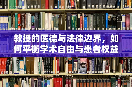 教授的医德与法律边界，如何平衡学术自由与患者权益？