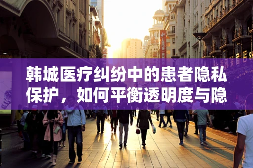 韩城医疗纠纷中的患者隐私保护，如何平衡透明度与隐私权？