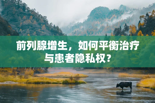 前列腺增生，如何平衡治疗与患者隐私权？