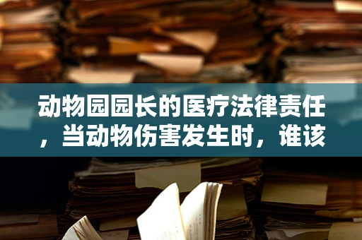 动物园园长的医疗法律责任，当动物伤害发生时，谁该负责？
