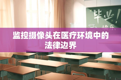 监控摄像头在医疗环境中的法律边界