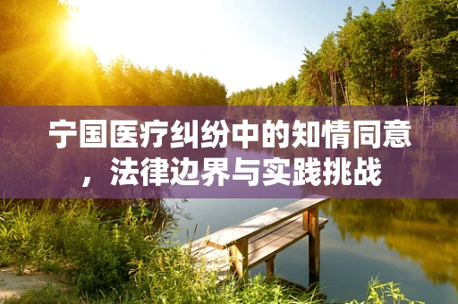 宁国医疗纠纷中的知情同意，法律边界与实践挑战