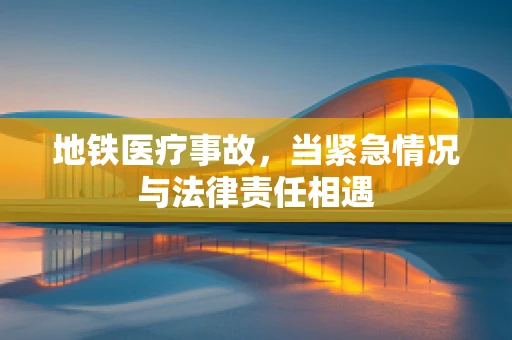 地铁医疗事故，当紧急情况与法律责任相遇